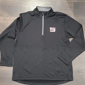 Men's XL New York Giants Majestic 1/4 Zip